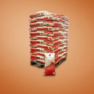 Pallet van 70 zakken Naaldhout Pellets (14 kg per zak, 980 kg)